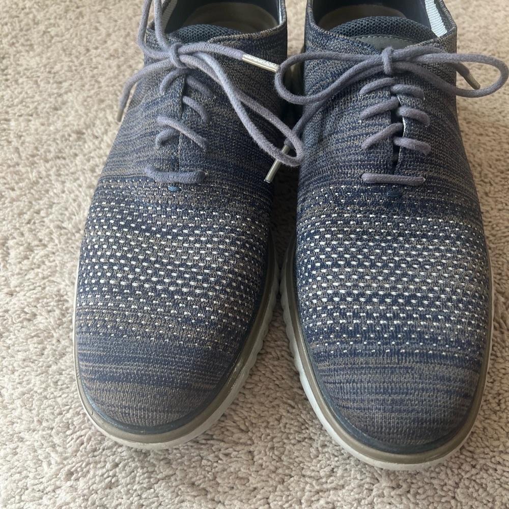 Men's Cole Haan Blue Knit Shoes